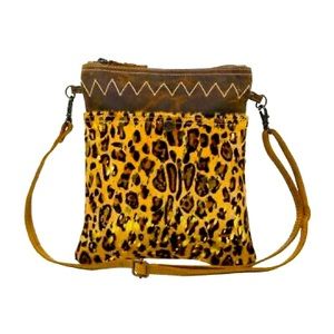 🐆MYRA: Crossbody Animal-Print Hairon Bag 🐆